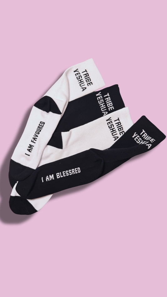 Blessed and favoured socks